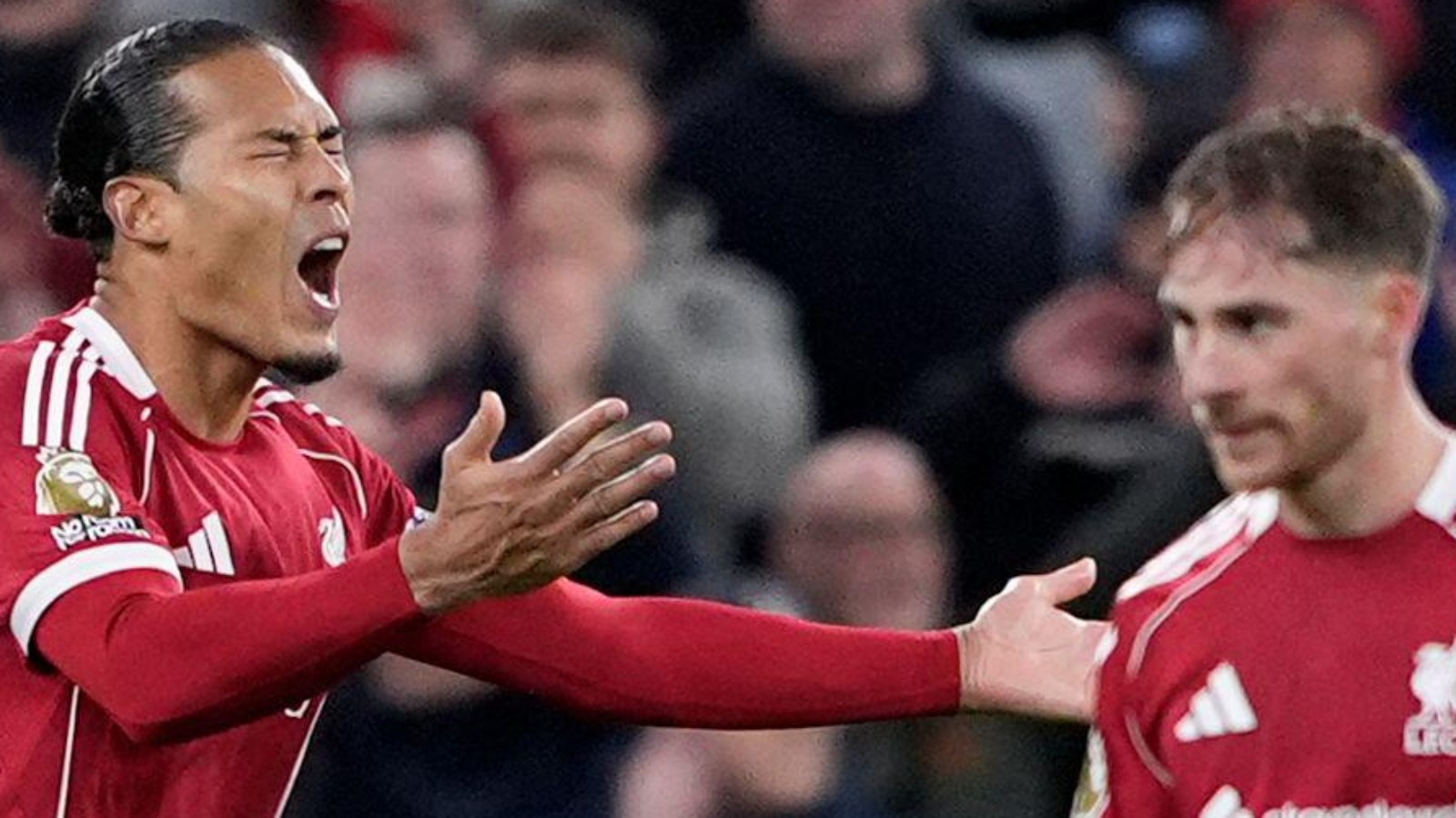 Van Dijk slams 'nervous' Liverpool as teammates sets embarrassing club record in latest defeat