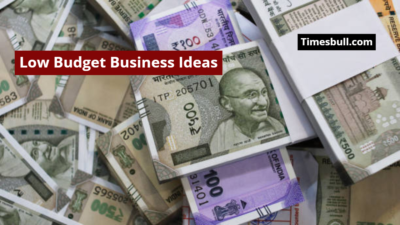 Low Budget Business Ideas