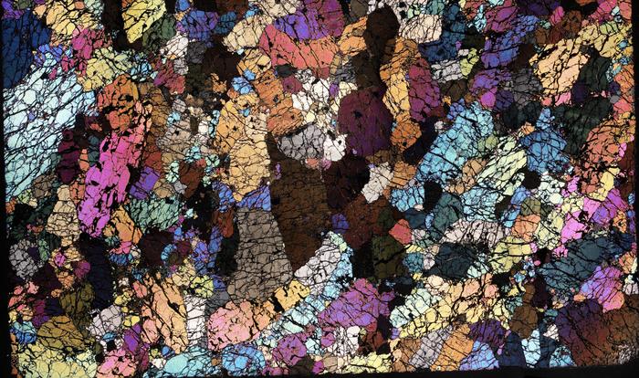 A piece of the lowermost continental mantle (the crystalline roots of the continents). This represents the material that the research proposes is removed and swept sideways into the oceanic mantle Credit Prof Tom Gernon, University of Southampton