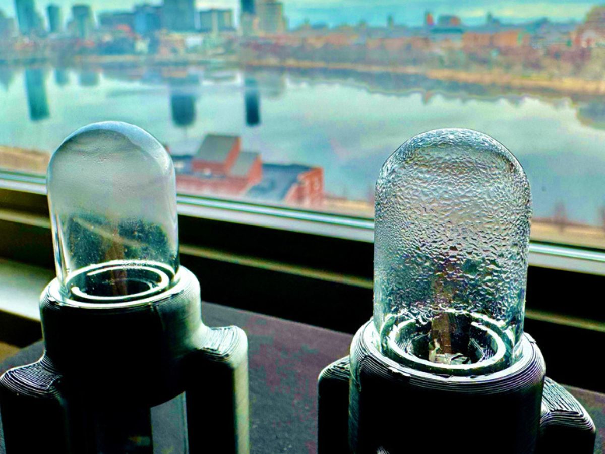 Ultrasonic system boosts atmospheric water harvesting efficiency 45×