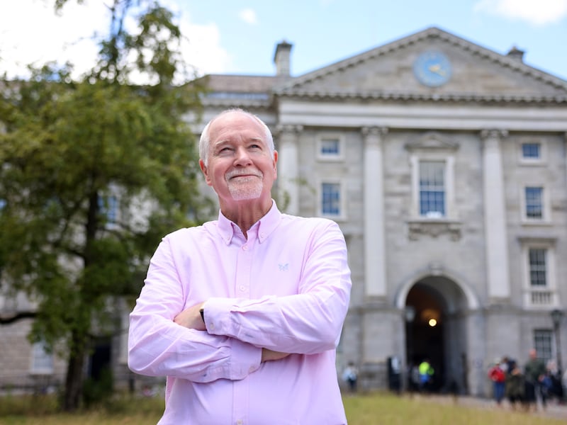 Prof John Boland: 'Plastics are exceptional materials with wonderful properties, but unfortunately the way we make them is susceptible to degradation.' Photograph: Dara Mac Dónaill