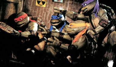 Teenage Mutant Ninja Turtles, Raphael, Leonardo, Michaelangelo, Donatello, 1990