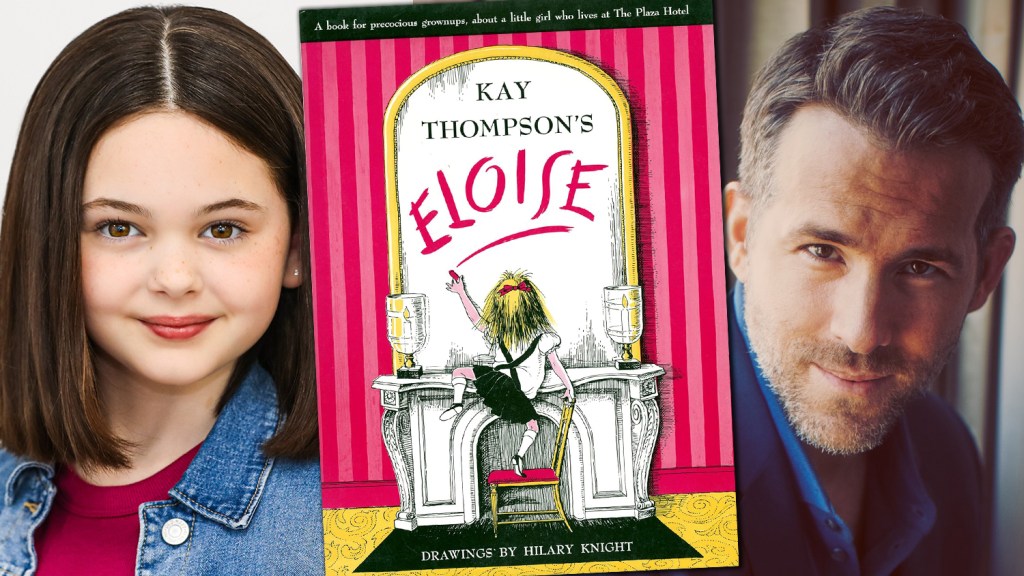 Ryan Reynolds To Star In Live-Action 'Eloise' Movie At Netflix