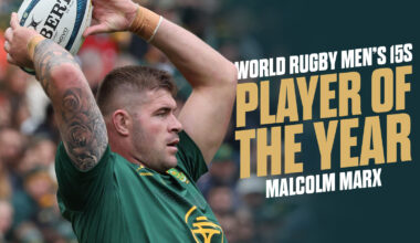 Malcolm Marx beats fellow Springboks to top gong