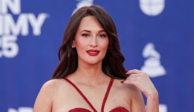 Kacey Musgraves at the Latin Grammy Awards 2025.