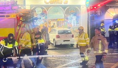 Car crashes into shopfront on busy Dublin city centre street – The Irish Times