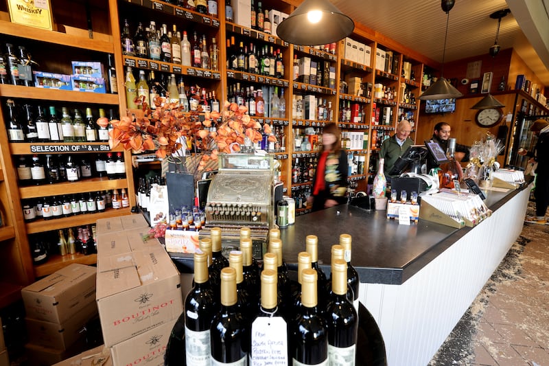 At work in Jus de Vine in Portmarnock. Photograph: Alan Betson 