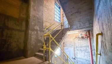 MOCA’s new sound installation makes the stairwell part of the exhibition space