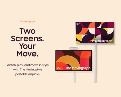 Samsung Launches Movingstyle Lineup for Portable Everyday Entertainment