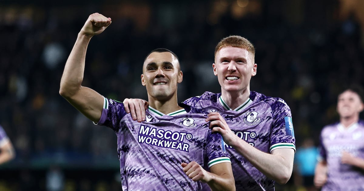 Shamrock Rovers cling on for famous draw in Athens – The Irish Times