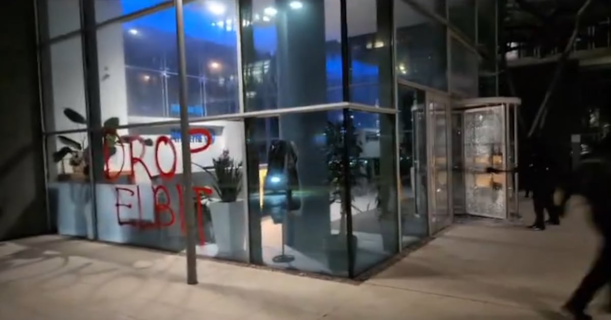 Allianz insurance Dublin headquarters vandalised by pro-Palestine group – The Irish Times