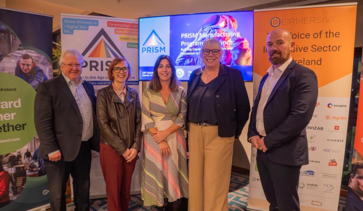 Eirmersive launch PRISM Manufacturing Programme at Dundalk IT
