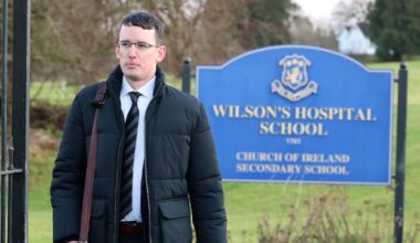 Enoch Burke returned to prison after being arrested close to Wilson’s Hospital School – The Irish Times