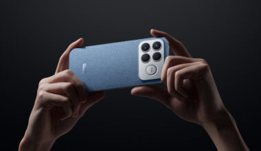 POCO F8 Ultra blue denim variant in hand official