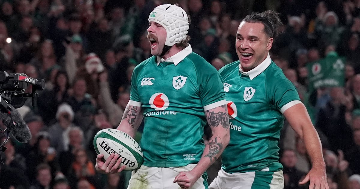 Australia’s loss very much Ireland’s gain as Mack Hansen unveils more strings to his bow – The Irish Times