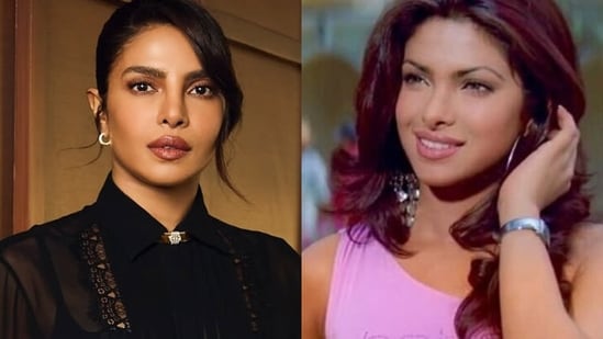 Priyanka Chopra mocks her look from Mujhse Shaadi Karogi.