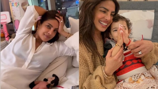 Priyanka Chopra turns muse for daughter Malti Marie.