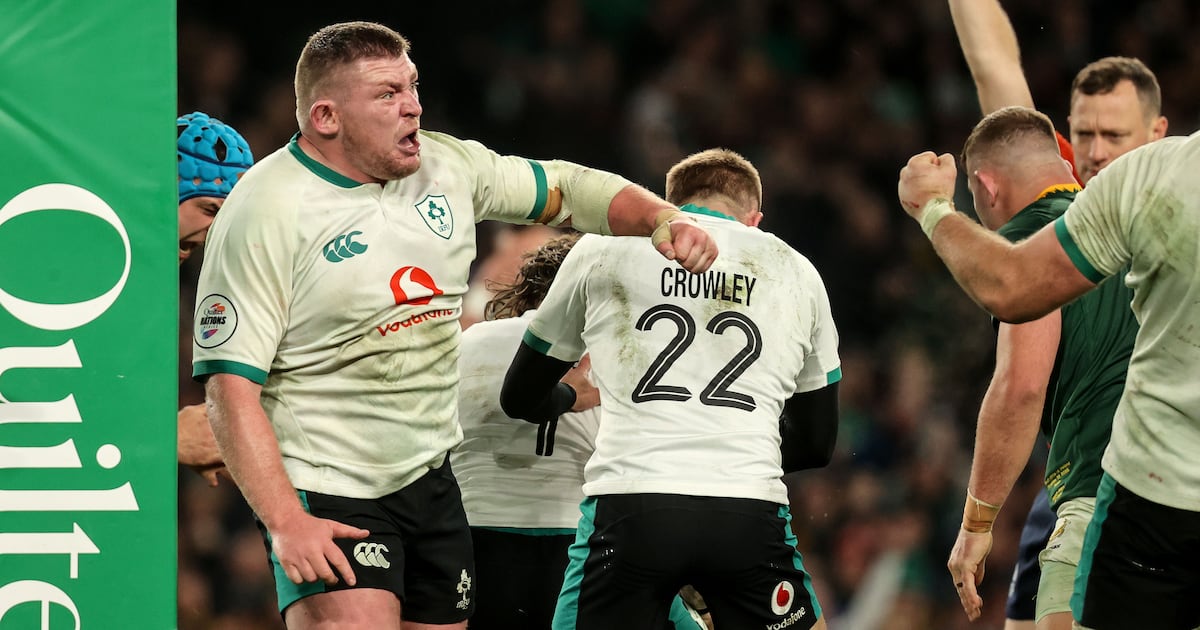 Johnny Sexton hails Ireland’s response in Springboks clash – The Irish Times