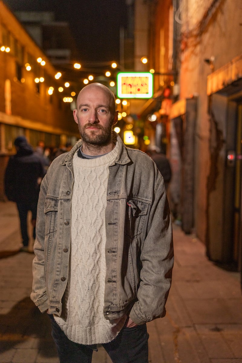 David Grier of Pawn Shop, Dame Street: 'People drink slower when you don’t put them on the clock.' Photograph: Tom Honan