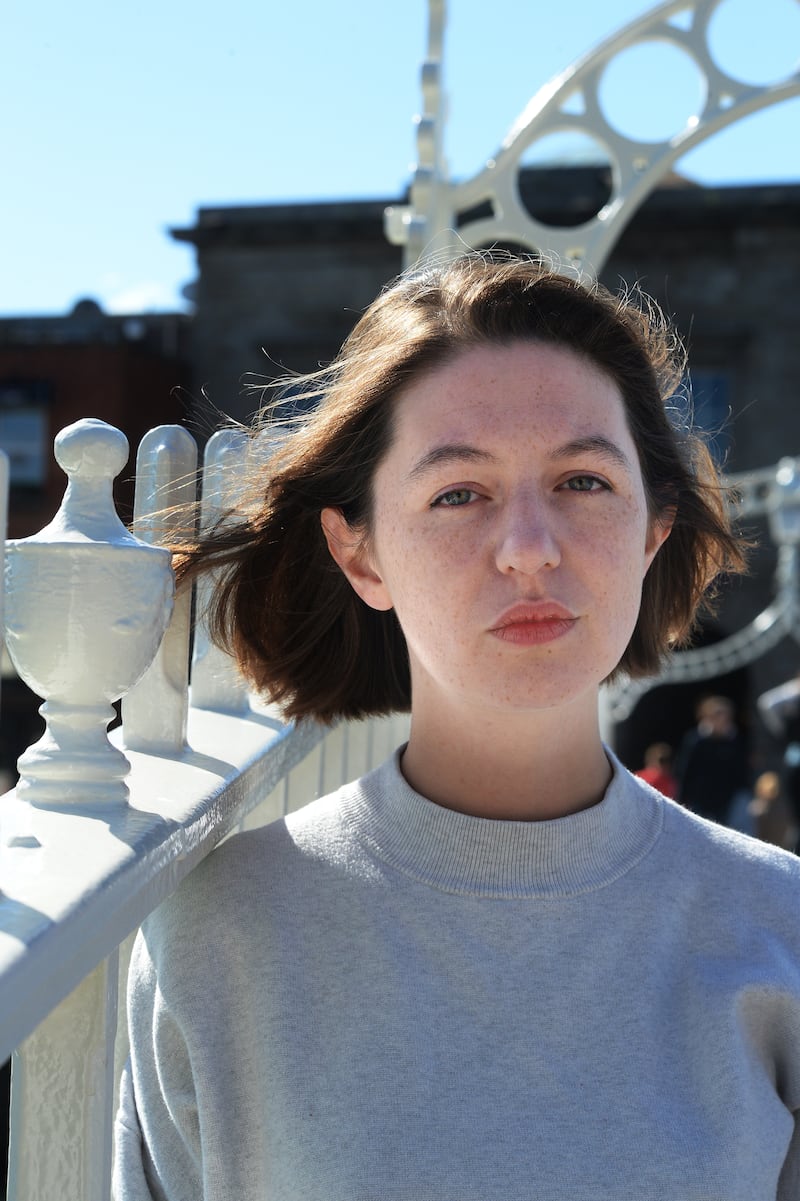 Author Sally Rooney. Photograph: Cyril Byrne