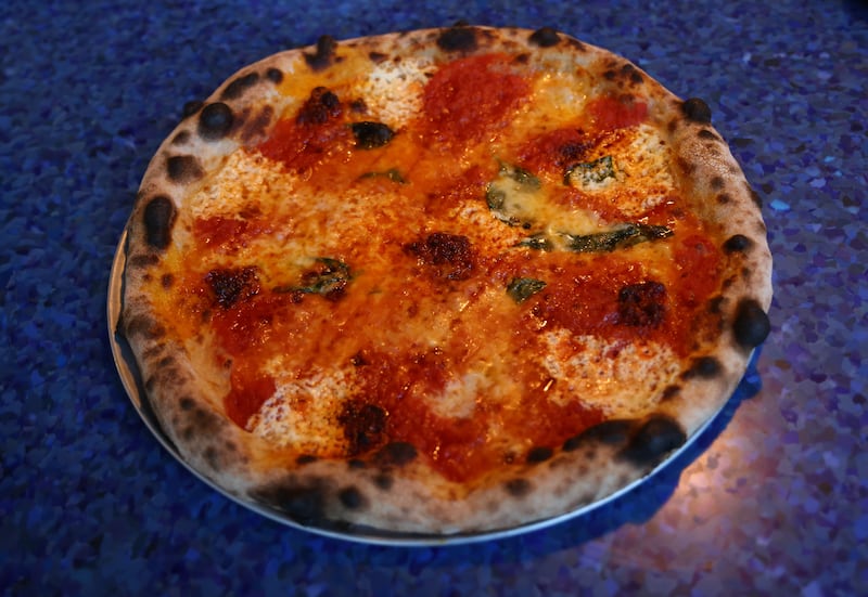 A Reggie's nduja, ricotta and honey pizza. Photograph: Bryan O’Brien