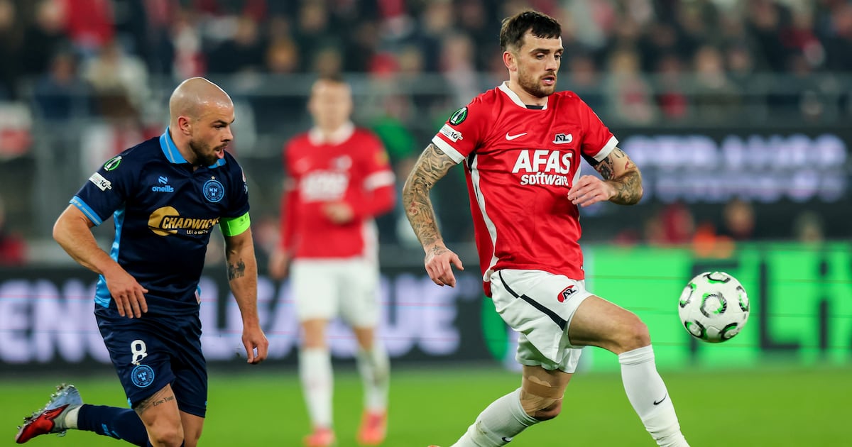 Troy Parrott denied 20th goal of season but Shelbourne are beaten by AZ Alkmaar – The Irish Times