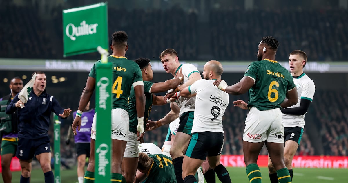 South Africa ‘up a level’ across all areas of the game, says Garry Ringrose – The Irish Times