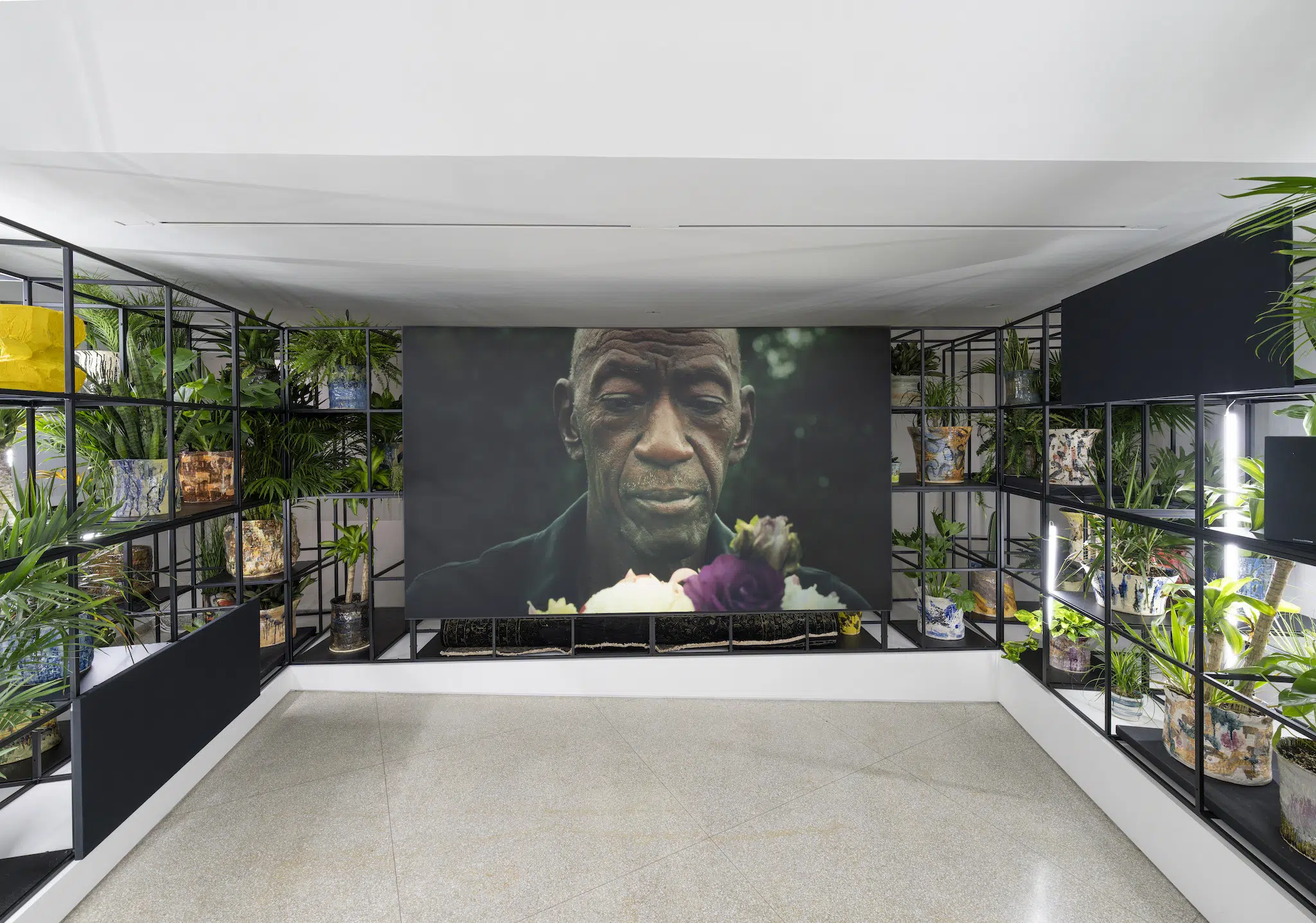 Installation view of 