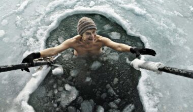 Cold-water swimming has benefits for the brain as well as the body