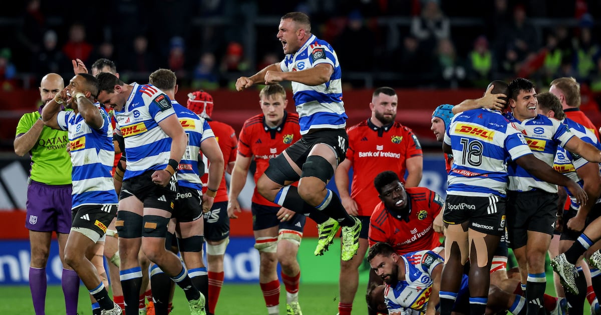 Munster’s unbeaten record ended as Stormers pull off dazzling comeback win – The Irish Times
