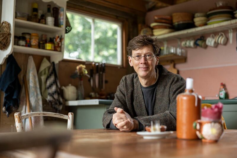 Manchán Magan photographed in August 2024.
Photograph: Tom Honan