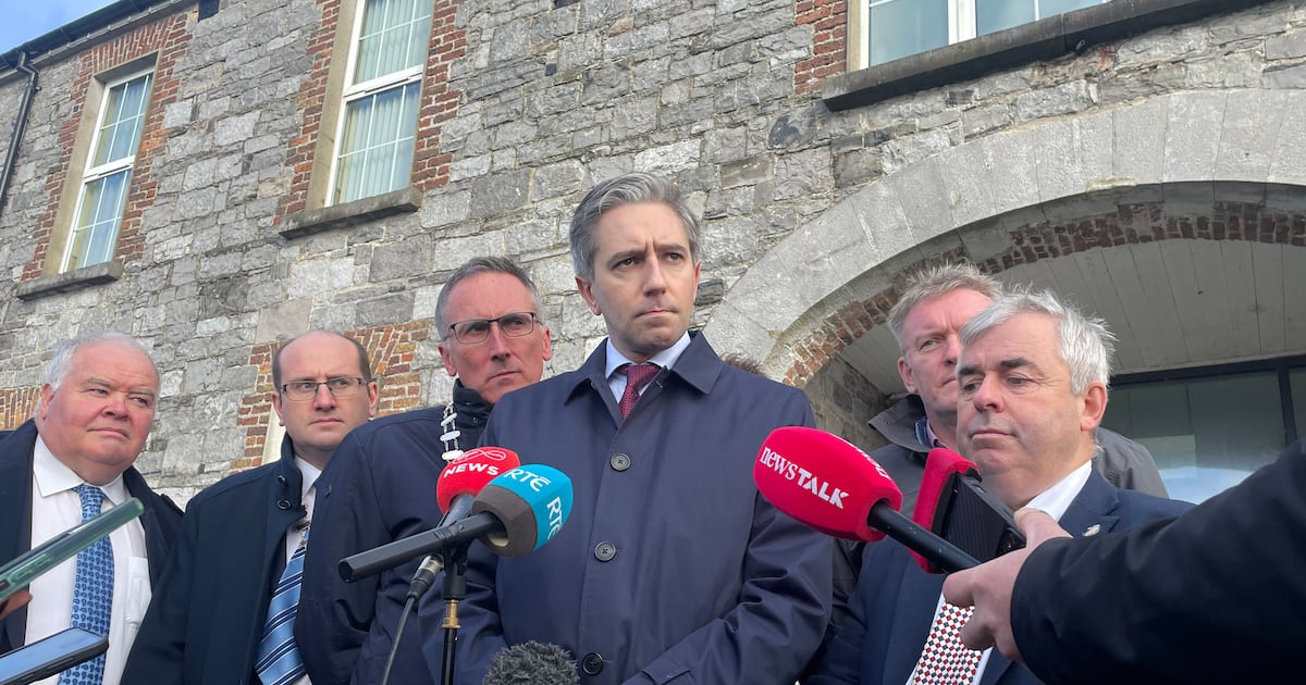 Simon Harris defends comments that migration numbers in Ireland are too high – The Irish Times