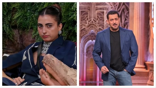 During the weekend episode, Salman Khan lashed out at Farrhana Bhatt for her behaviour towards Pranit More.