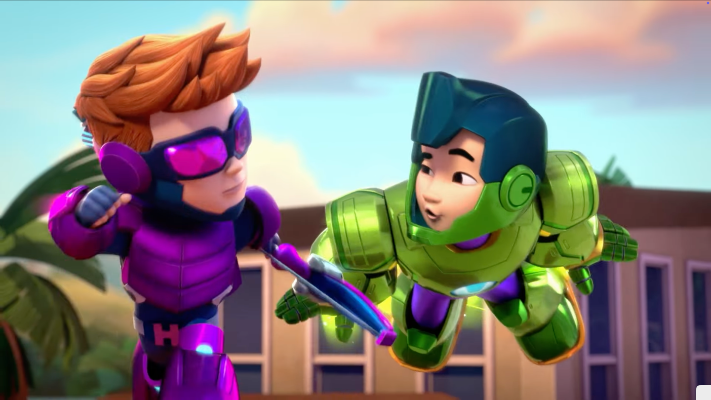 Iron Man and His Awesome Friends Introduces Hawkeye