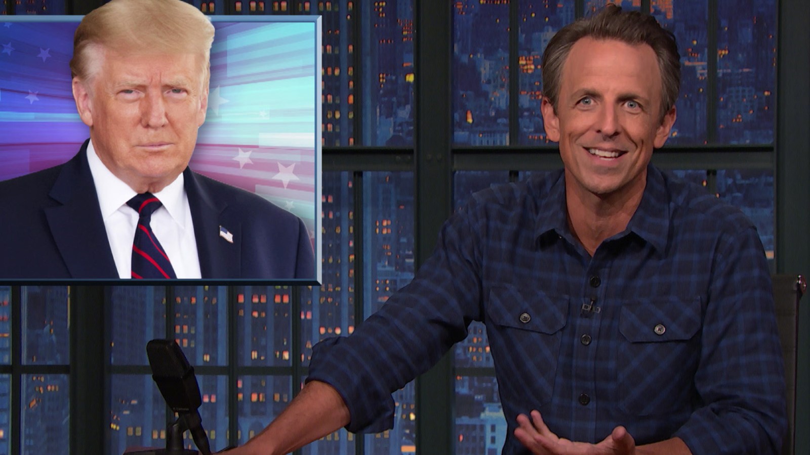 Trump Calls for NBC to Fire Seth Meyers in Post, FCC Chair Shares It