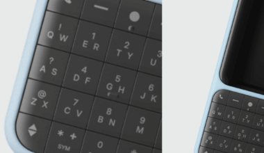 New Blackberry SureType-style QWERTY modular keyboard tile spotted in new Sidephone promo image