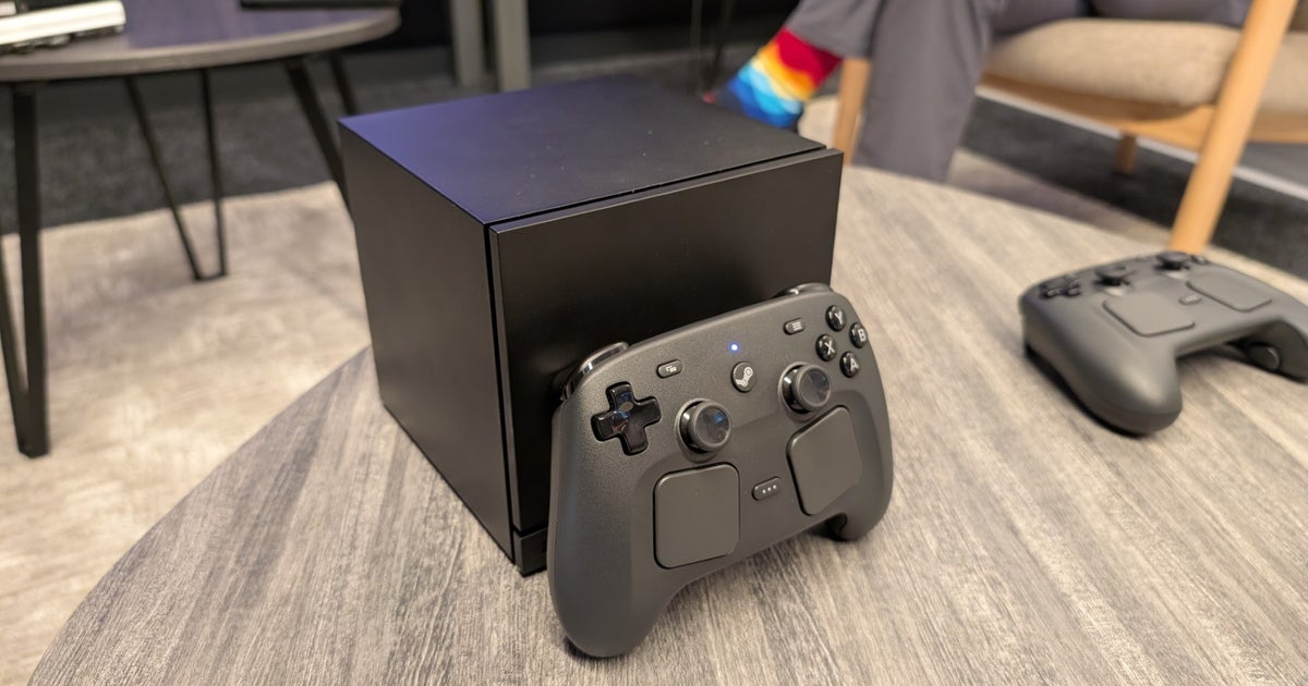 Hands-on with the new Steam Machine, Valve’s square shot at SteamOS PC redemption