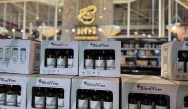 an in-story display of a wine game