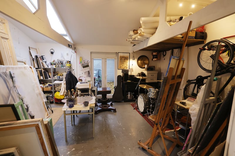 Studio. Photograph: Alan Betson