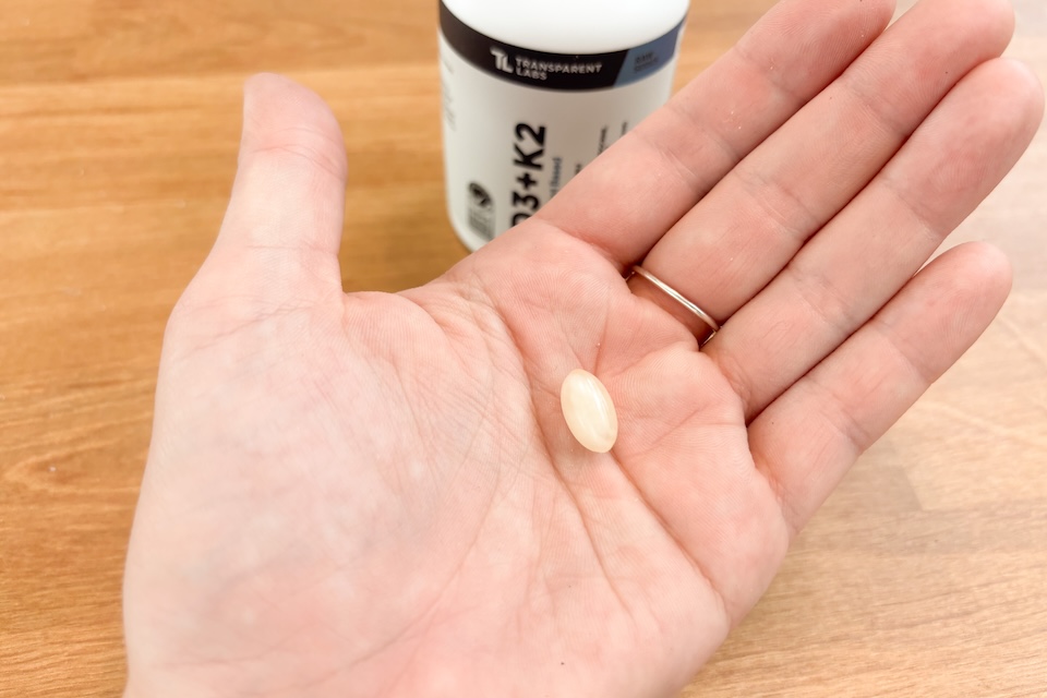 Transparent Labs Vitamin D as best vitamin D supplement