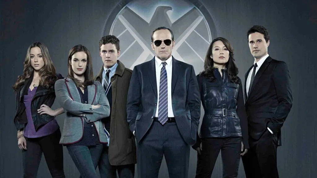 The cast of Marvel's Agents of SHIELD