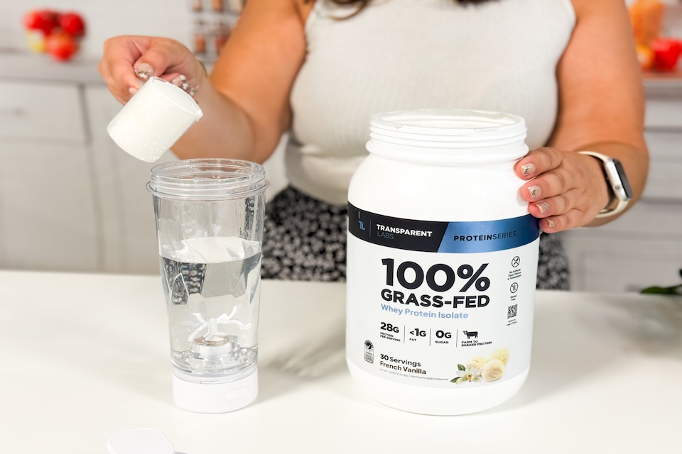 Transparent Labs Whey as best protein powder