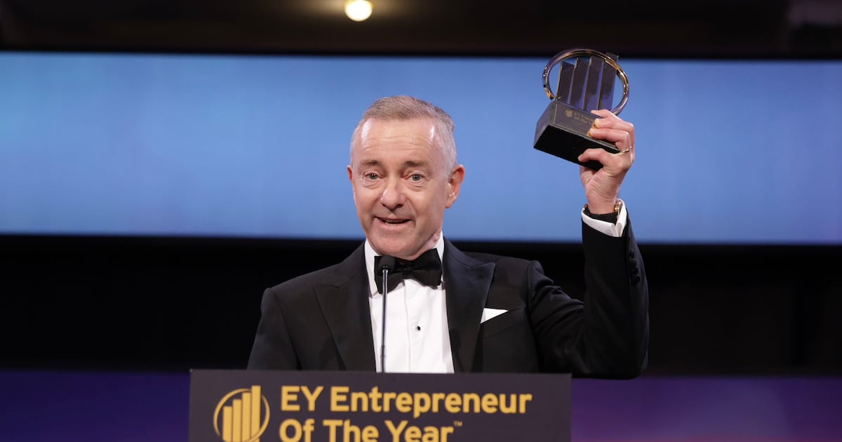 WaterWipes founder Edward McCloskey chosen as EY Entrepreneur of the Year – The Irish Times