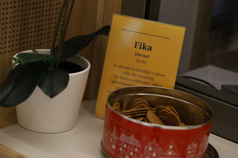 The ambassador describes fika as a 'cherished tradition'. Photograph: Nick Bradshaw/ The Irish Times