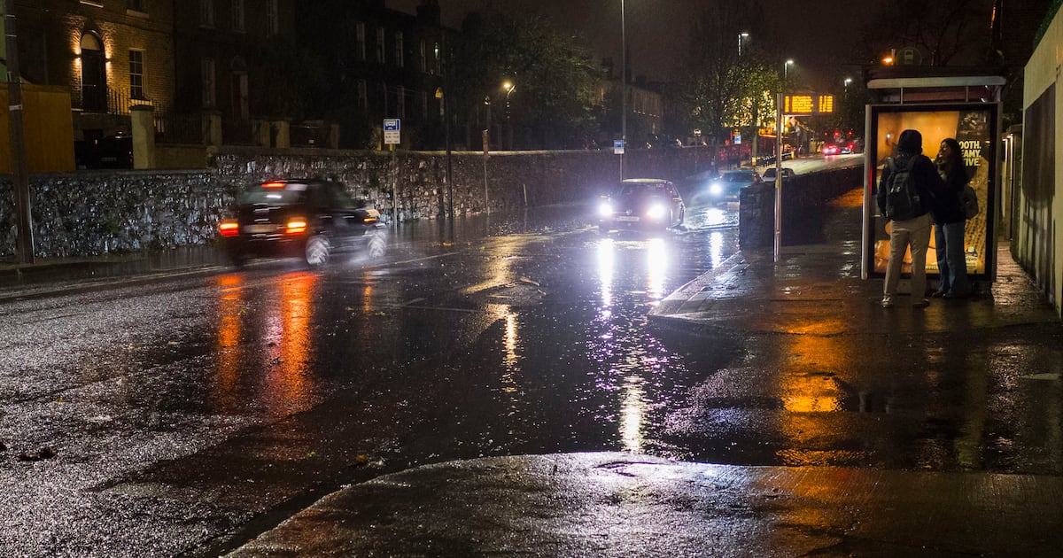 Met Éireann issues orange warnings for three counties for tomorrow, with flooding expected in Leinster and Munster – The Irish Times
