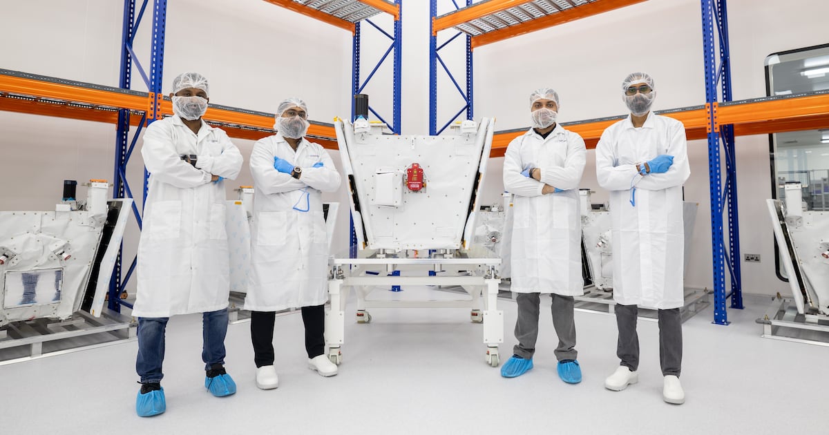 Abu Dhabi reaches for the stars with launch of space site that can produce 50 satellites a year