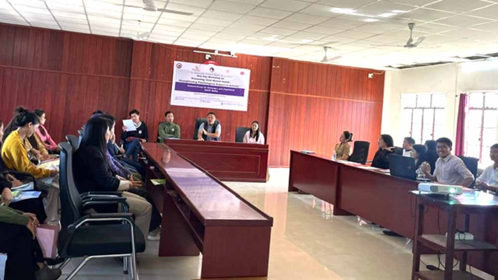 Nagaland Workshop on child mental health at Tseminyu