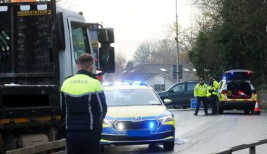Teenage pedestrian left with serious head injuries after collision with truck – The Irish Times