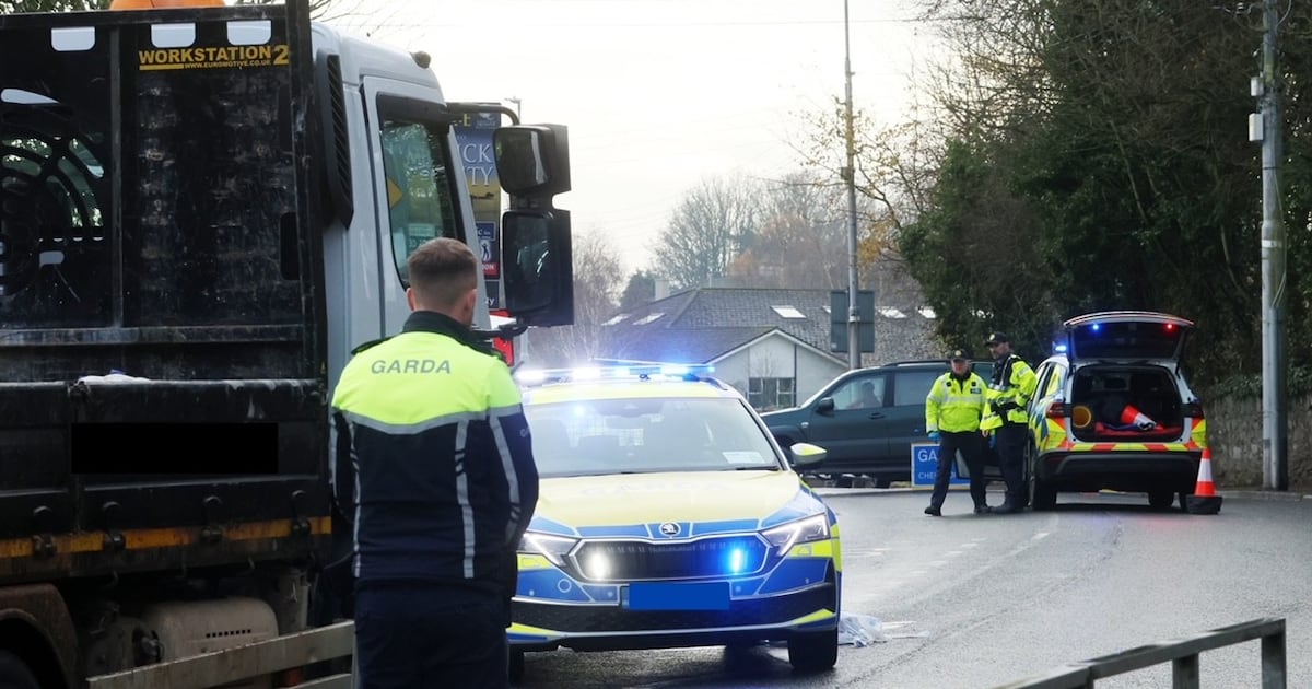 Teenage pedestrian left with serious head injuries after collision with truck – The Irish Times