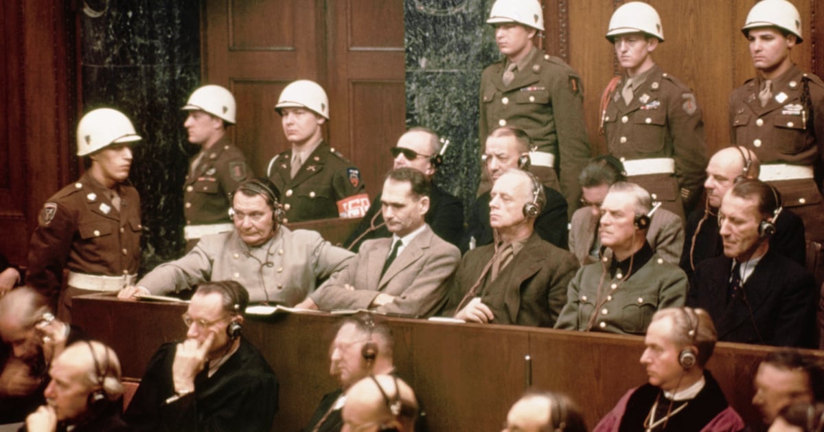 the Irish journalist in the room at Nuremberg – The Irish Times
